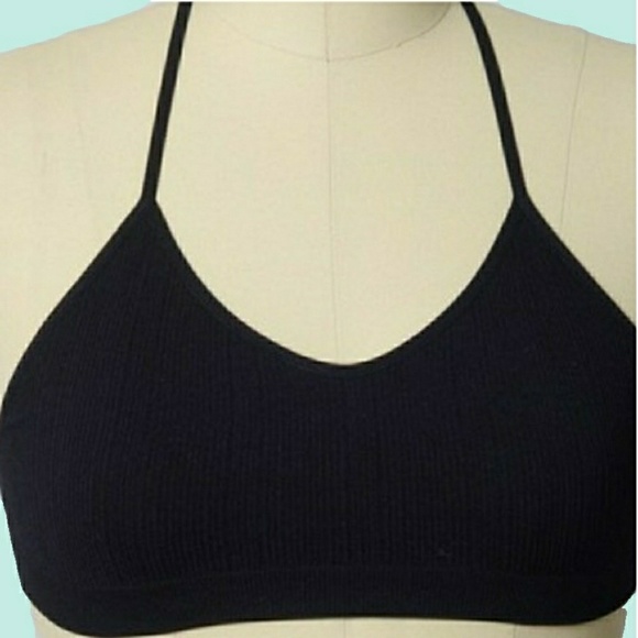 BRAND NEW -SEXY BLACK TATTOO RACER BACK BRALETTE - Picture 5 of 7